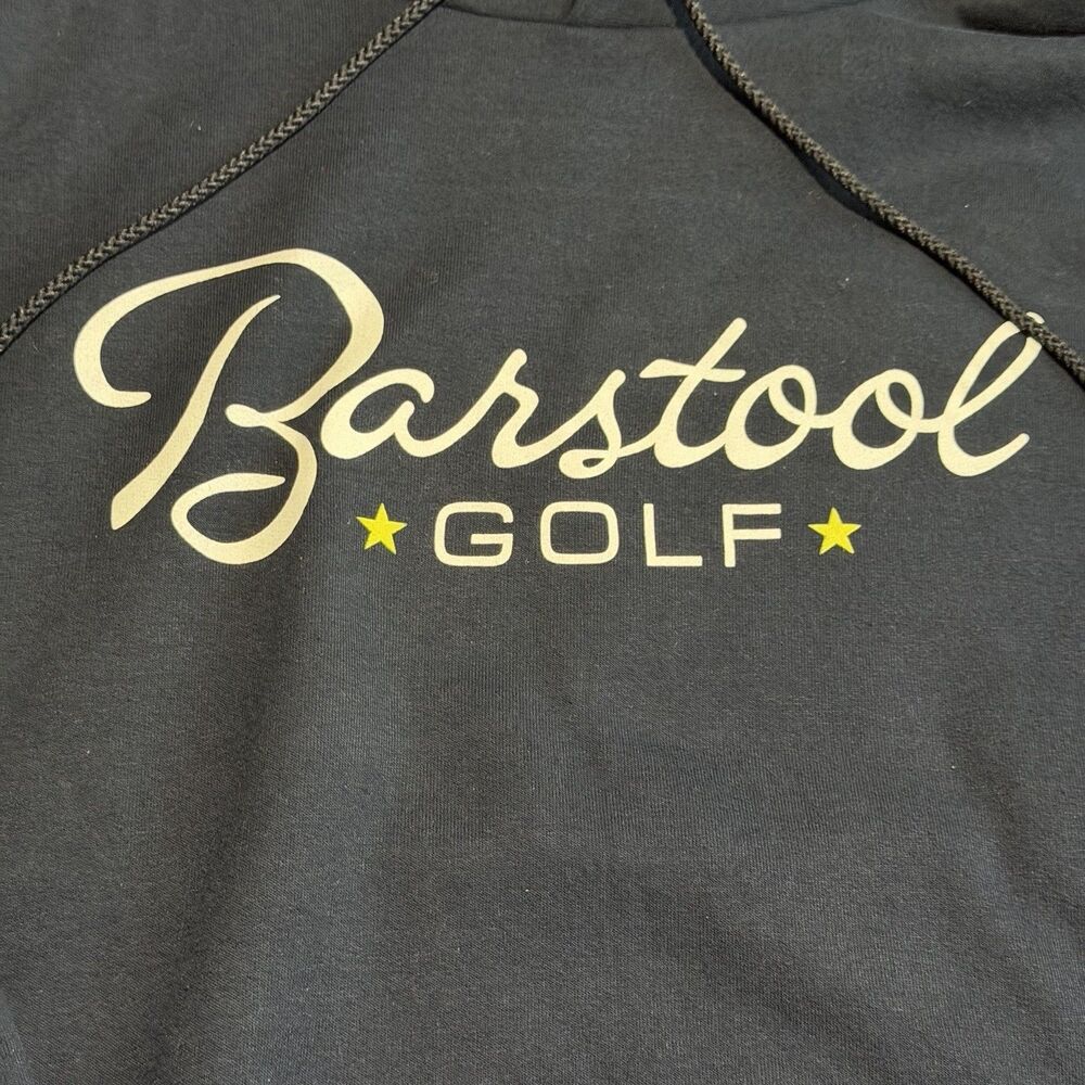 Champion Men's XL Navy Blue Barstool Golf Pullover Hoodie Sweatshirt Fleece - Picture 2 of 7